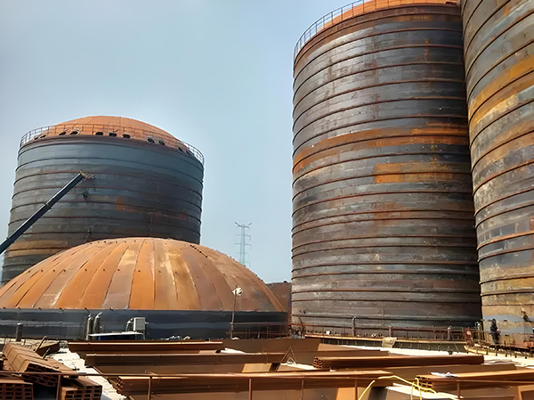 进贤焦粉钢板仓